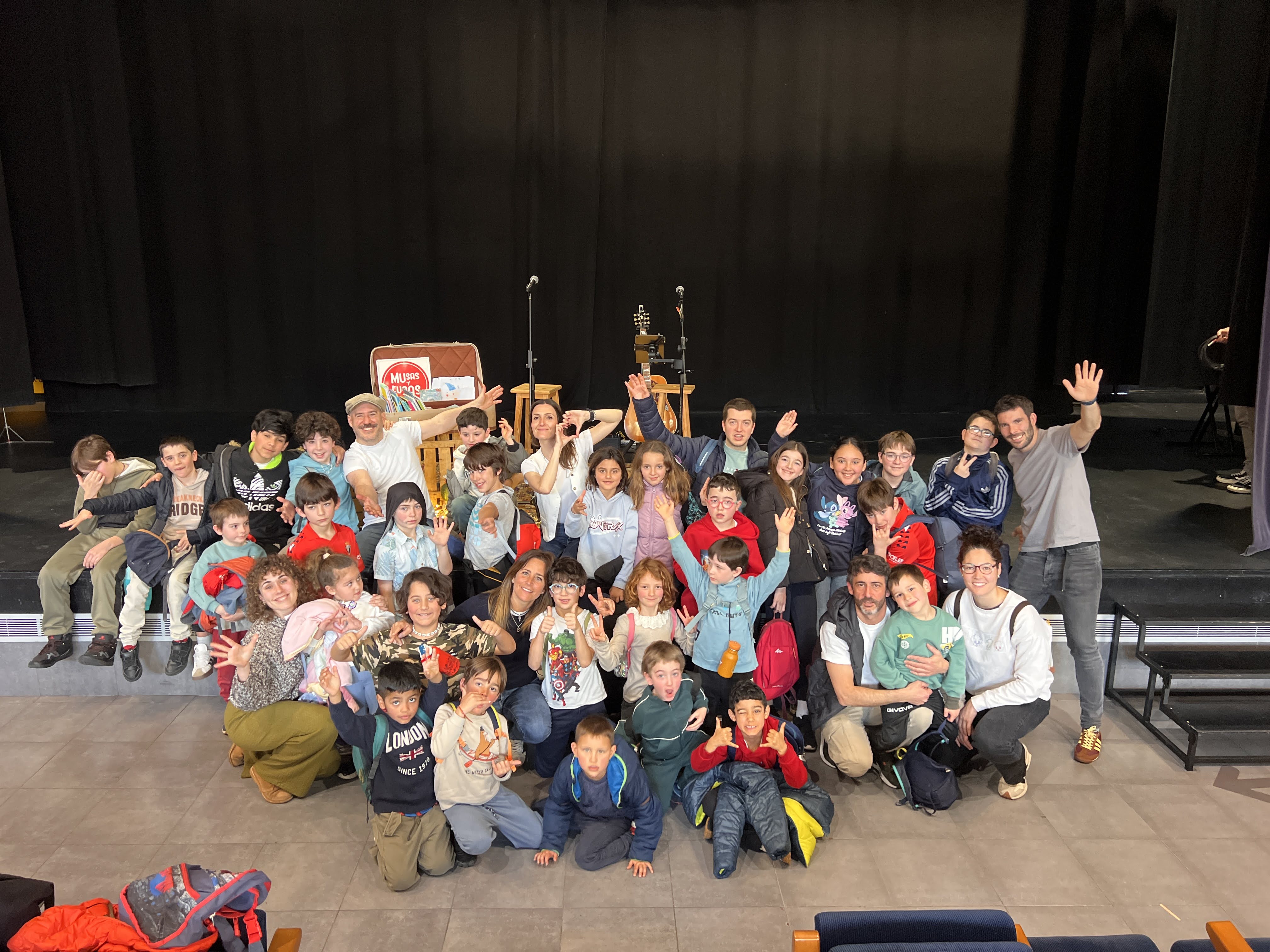 El alumnado de Primaria disfruta de una jornada cultural inolvidable con el concierto de Musas y Fusas
